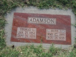 Ruth <I>Jacobs</I> Adamson 