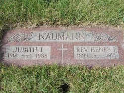 Rev Henry Immanuel Naumann 