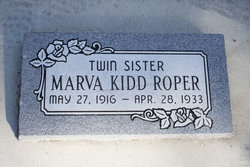 Marva <I>Kidd</I> Roper 
