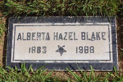 Alberta Hazel Blake 