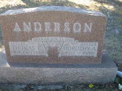 Thomas E Anderson 
