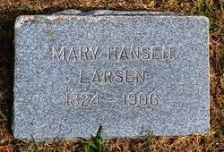 Maren “Mary” <I>Hansen</I> Larsen 