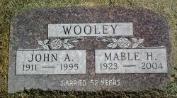Mable Helen <I>Vincent</I> Wooley 