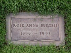 Rose Anna <I>Tuler</I> Burgess 