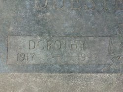 Dorothy <I>Hackbarth</I> Duesterhoeft 