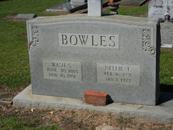 Nellie Lee <I>Green</I> Bowles 