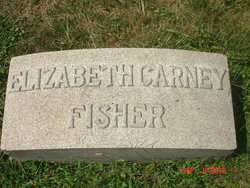 Elizabeth <I>Carney</I> Fisher 