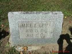 Alice E Green 