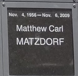 Matthew Carl Matzdorf 