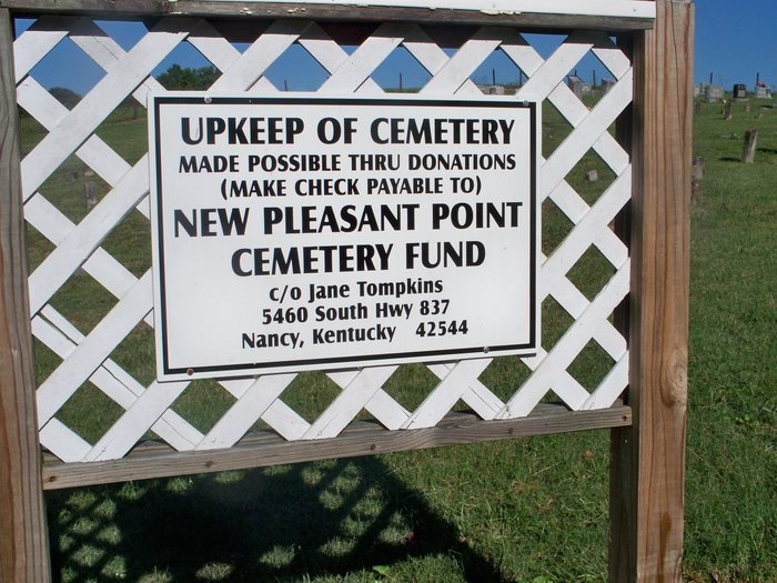 New Pleasant Point Baptist Church Cemetery