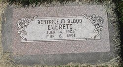 Beatrice Mary <I>Blood</I> Everett 