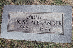 C Ross Alexander 