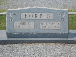 Willie <I>Knox</I> Forbis 