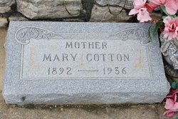 Mary <I>Patterson</I> Cotton 