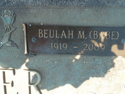 Beulah Mae “Babe” <I>Custard</I> Beaver 