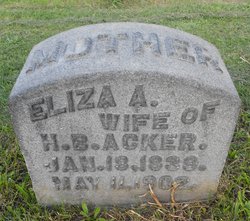 Eliza Amanda <I>Hiskey</I> Acker 