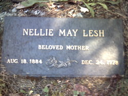 Nellie May <I>Wimer</I> Lesh 