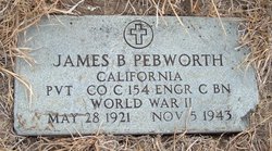 PVT James B Pebworth 