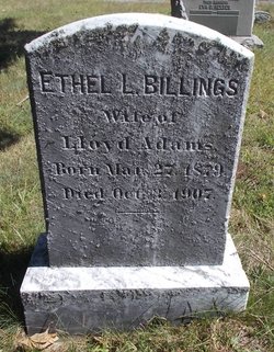 Ethel L <I>Billings</I> Adams 