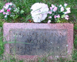 Margaret Ann <I>Shaw</I> Moon 