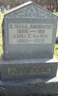 Anna E <I>Armstrong</I> Ambrose 