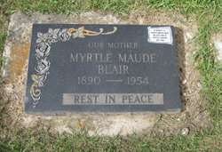 Myrtle Maude <I>Hudkins</I> Blair 