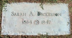 Sarah A Dickerson 