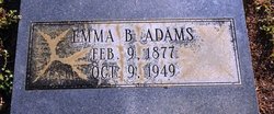 Emma F. <I>Bailey</I> Adams 