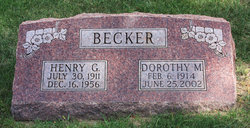 Dorothy Martha Matilda <I>Buntrock</I> Becker 