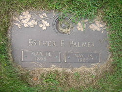 Esther E. Owens <I>Edinger</I> Palmer 