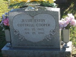 Jessie Estoy <I>Cottrell</I> Cooper 