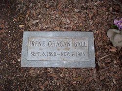 Irene <I>O'Hagan</I> Ball 