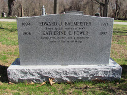 Katherine E <I>Power</I> Baumeister 