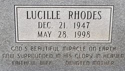 Lucille <I>Rhodes</I> Gremillion 