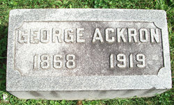George Ackron 