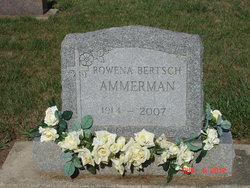 Rowena <I>Bertsch</I> Ammerman 