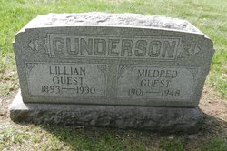 Lillian “Lilly” <I>Gunderson</I> Guest 