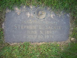 Stephen Ernest Sackley 