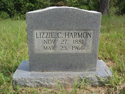 Elizabeth “Lizzie” <I>Crocker</I> Harmon 
