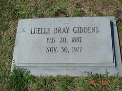 Luelle <I>Bray</I> Giddens 