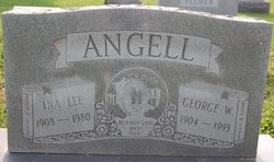 Ina Lee <I>Sorrell</I> Angell 