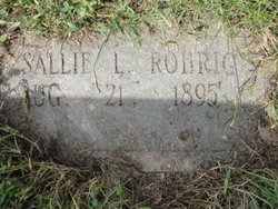Sallie Lou Ann <I>Staley</I> Rohrig 