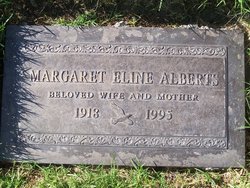 Margaret Eline <I>Flemming</I> Alberts 