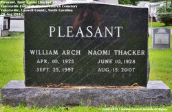 Anne Naomi <I>Thacker</I> Pleasant 