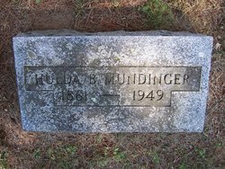 Hulda Pauline Bertha <I>Timm</I> Mundinger 
