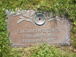 Elizabeth B. <I>Bogart</I> Smith 