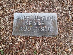 Mary <I>Peyton</I> Seale 