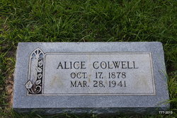 Alice <I>Coleman</I> Colwell 