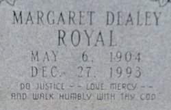 Margaret Guion <I>Dealey</I> Royal 