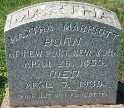 Martha J. <I>Mould</I> Marriott 
